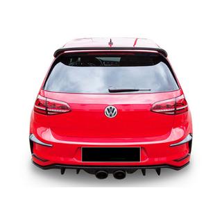 Heckdiffusor DPT V-7 (2012-2017, Schwarz Glanz) Volkswagen Golf 7/E-Golf 2012-2020 Foto 2