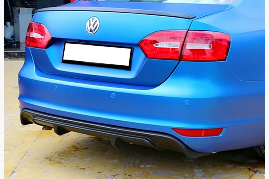 Volkswagen Jetta 2011-2018 Heckdiffusor DPT (2011-2014, Schwarz Glanz) Image