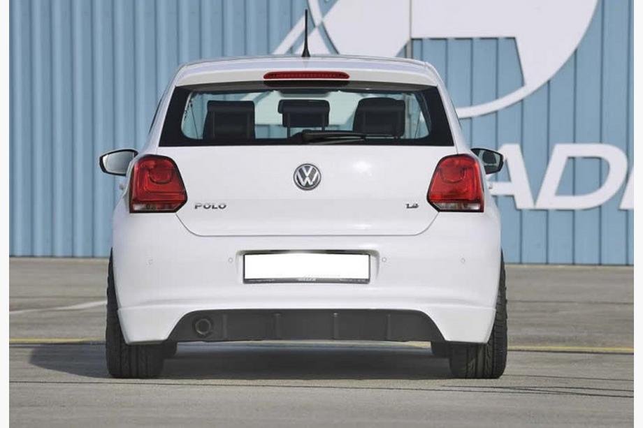 Volkswagen Polo 2010-2017 Heckdiffusor DPT (2010-2013, Schwarz Glanz) Foto 3
