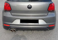 Volkswagen Polo 2010-2017 Heckdiffusor DPT (2014-2017, Schwarz Glanz) Foto 3