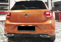 Volkswagen Polo 2017- Heckdiffusor DPT V-3 (Schwarz Glanz) Foto 4