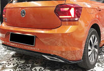 Volkswagen Polo 2017- Heckdiffusor DPT V-3 (Schwarz Glanz) Foto 3