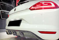 Volkswagen Scirocco 2008-2017 Heckdiffusor DPT V-5 (2014-2017, Schwarz Glanz) Foto 3