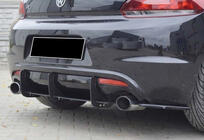 Volkswagen Scirocco 2008-2017 Heckdiffusor DPT V-4 (2008-2017, Schwarz Glanz) Foto 3