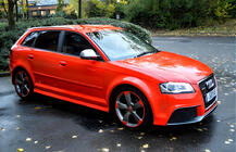 Audi A3 2003-2012 Seitenschweller DPT (2005-2008, Schwarz Glanz) Foto 1