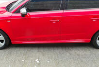 Audi A3 2012-2020 Seitenschweller DPT (HB, Schwarz Glanz) Foto 2