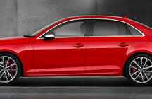 Audi A4 B8 2007-2015 Seitenschweller DPT V-2 (Schwarz Glanz) Foto 1