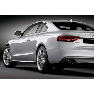 Seitenschweller DPT (Schwarz Glanz) Audi A5 2007-2015 Foto 2