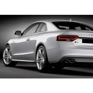 Seitenschweller DPT (Schwarz Glanz) Audi A5 2007-2015 Foto 2