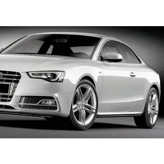Seitenschweller DPT (Schwarz Glanz) Audi A5 2007-2015 Foto 3