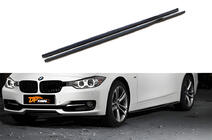 BMW 3 Series F30/F31 2012-2019 DPT Einstiegsleisten (für Base Schweller, Schwarz Glanz) Foto 1