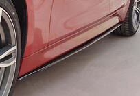 BMW 3 Series F30/F31 2012-2019 Schwellerverkleidungen DPT V-3 (für M-Sport Schweller, Schwarz Glanz) Foto 1