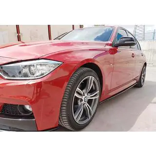 Schwellerverkleidungen DPT V-3 (für M-Sport Schweller, Schwarz Glanz) Foto 2