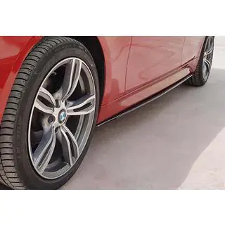 Schwellerverkleidungen DPT V-3 (für M-Sport Schweller, Schwarz Glanz) Foto 3