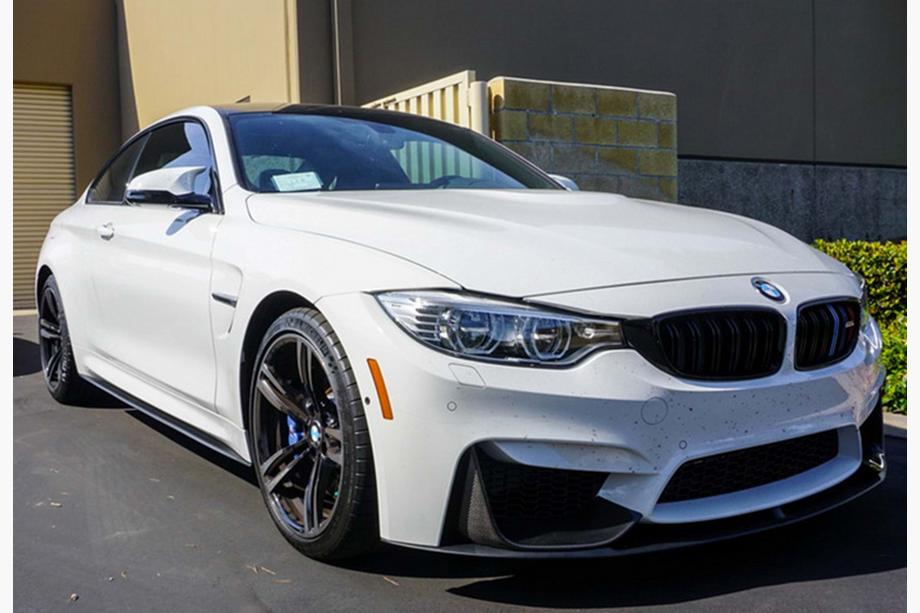BMW 4 Series F32/F33/F36 2012-2020 Seitenschweller DPT (Schwarz Glanz) Image