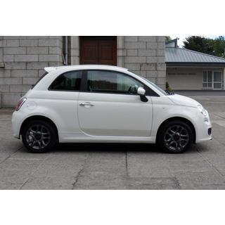 Seitenschweller DPT (Schwarz Glanz) Fiat 500/500L 2013-2022 Foto 2