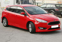 Ford Focus III 2011-2017 Seitenschweller DPT (SD, 2015-2017, Schwarz Glanz) Foto 2