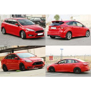 Seitenschweller DPT (SD, 2015-2017, Schwarz Glanz) Ford Focus III 2011-2017 Foto 1