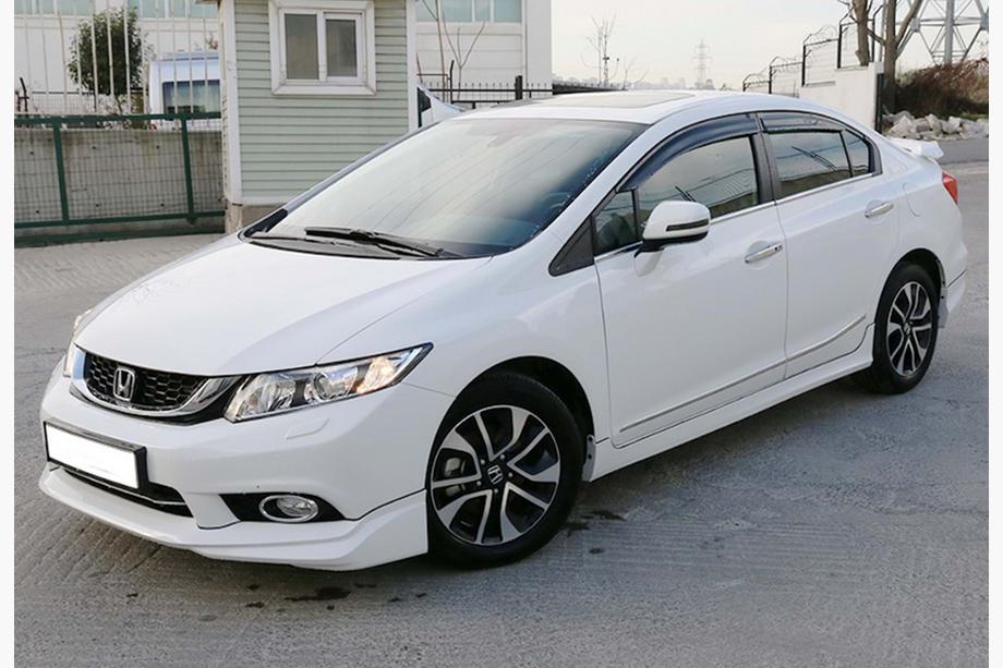 Honda Civic Sedan IX 2011-2016 Seitenschweller DPT (grundiert zum Lackieren) Foto 2