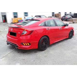 Seitenschweller DPT V-3 (Grundiert zum Lackieren) Honda Civic Sedan X 2016-2021 Foto 2