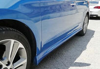 Hyundai Elantra (AD) 2015-2020 Seitenschweller DPT (Schwarz Glanz) Foto 2
