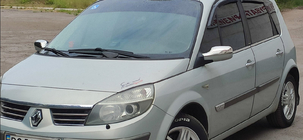 Renault Scenic/Grand 2003-2009 Fensterzierleisten Edelstahl (4 Stk.) Foto 5