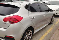 Kia Ceed 2012-2018 Seitenschweller DPT (2012-2015, Schwarz Glanz) Foto 2