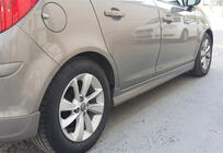 Opel Corsa D 2007-2014 Seitenschweller DPT V-3 (Schwarz Glanz) Foto 1