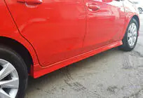 Opel Corsa E 2015-2019 Seitenschweller DPT (Schwarz Glanz) Foto 2