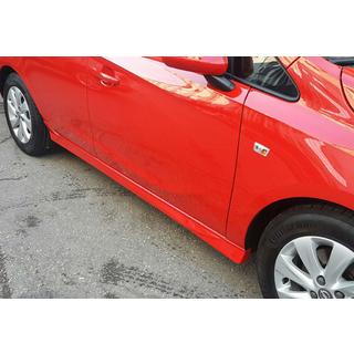 Seitenschweller DPT (Schwarz Glanz) Opel Corsa E 2015-2019 Foto 1