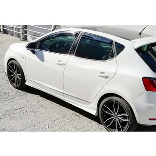 Seitenschweller DPT V-2 (Schwarz Glanz) Seat Ibiza 2010-2017 Foto 4