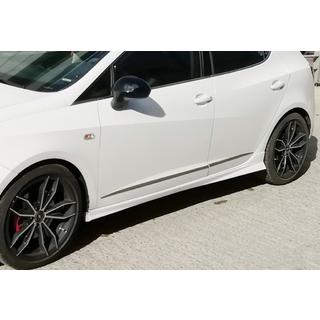 Seitenschweller DPT V-3 (Schwarz Glanz) Seat Ibiza 2017- Foto 1