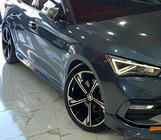 Seat Leon 2020- Seitenschweller DPT (Schwarz Glanz) Foto 1