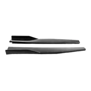 Universelle Seitenschweller Aufsätze DPT Aero Black (Schwarz Glanz) Foto 4