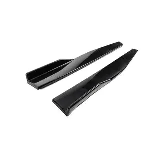 Universelle Seitenschweller Aufsätze DPT Aero Black (Schwarz Glanz) Foto 3