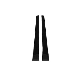 Universelle Seitenschweller Aufsätze DPT Lower Lip Black (Schwarz Glanz) Foto 4