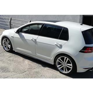Seitenschweller DPT V-2 (Schwarz Glanz) Volkswagen Golf 7/E-Golf 2012-2020 Foto 4