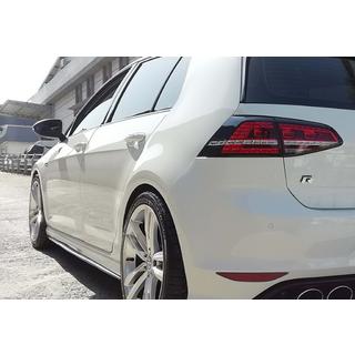 Seitenschweller DPT V-2 (Schwarz Glanz) Volkswagen Golf 7/E-Golf 2012-2020 Foto 3