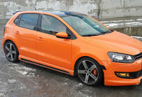 Volkswagen Polo 2010-2017 Seitenschweller DPT V-4 (Grundiert zum Lackieren) Foto 2