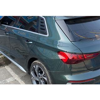 Heckfenster Blenden DPT V-1 (Schwarz Glanz, 2 Stk) Foto 2