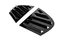 BMW 3 Series E90/E91 2005-2011 Fensterabdeckungen hinten DPT (Schwarz Glanz, 2Stk) Foto 3