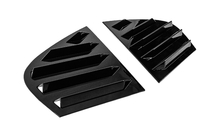 BMW 3 Series E90/E91 2005-2011 Fensterabdeckungen hinten DPT (Schwarz Glanz, 2Stk) Foto 4