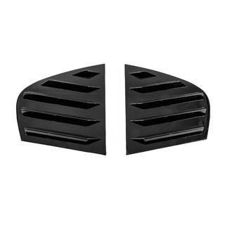Fensterabdeckungen hinten DPT (Schwarz Glanz, 2Stk) BMW 3 Series E90/E91 2005-2011 Foto 2