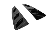 Volkswagen Polo 2010-2017 Fensterabdeckungen hinten DPT (Schwarz Glanz, 2Stk) Foto 4