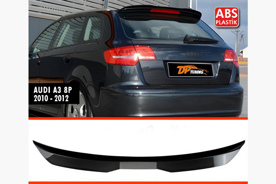 Audi A3 2003-2012 Heckspoiler DPT V-1 (2010-2012, HB, Schwarz Glanz) Foto 1