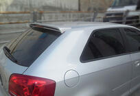 Audi A3 2003-2012 DPT V-3 Spoiler (Schwarz Glanz) Foto 7