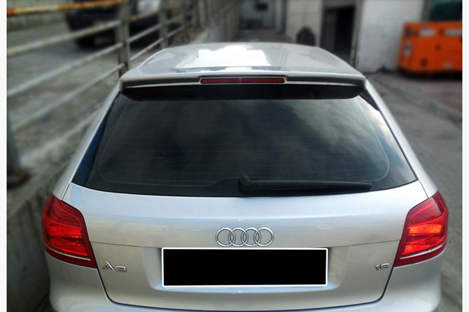 Audi A3 2003-2012 DPT V-3 Spoiler (Schwarz Glanz) Image
