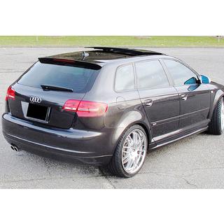 Spoiler DPT V-4 (Schwarz Glanz) Audi A3 2003-2012 Foto 4