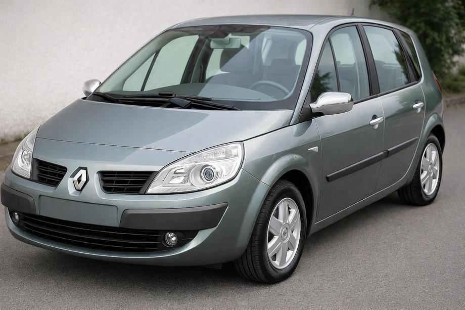 Renault Scenic/Grand 2003-2009 Spiegelabdeckungen (2 Stk, Kunststoff) Image