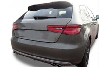 Audi A3 2012-2020 Spoiler DPT V-4 (2012-2016, Schwarz Glanz) Foto 2